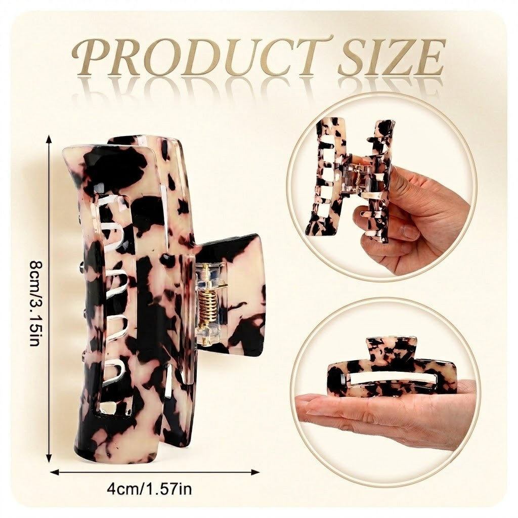 Cosy Clips — Tortoise Claw Clips (Set of 4)