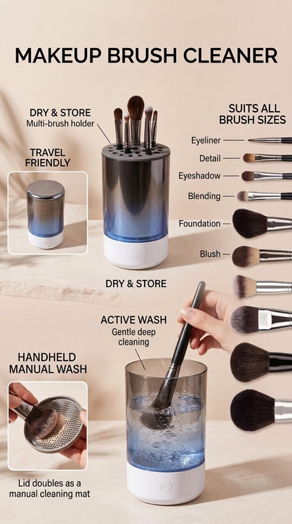 Swirl Clean – Brush Cleaner
